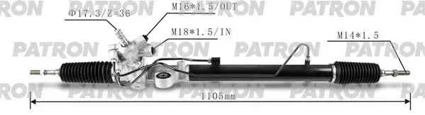 Рулевая рейка PATRON PSG3045