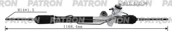 Рулевая рейка PATRON PSG3067