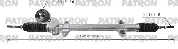 Рулевая рейка PATRON PSG3086