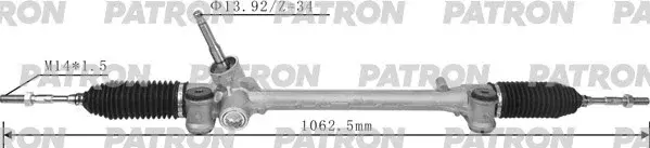 Рулевая рейка PATRON PSG3120