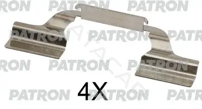 Ремкомплект тормозных колодок PATRON PSRK1339