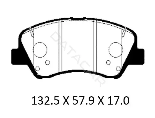 Тормозные колодки PATRON PBP188KOR
