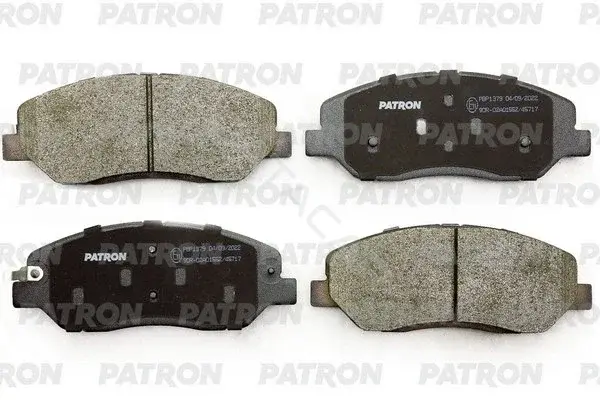 Тормозные колодки PATRON PBP1379