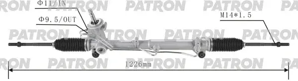 Рулевая рейка PATRON PSG3081