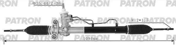 Рулевая рейка PATRON PSG3083