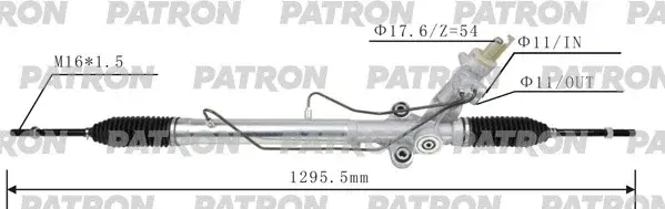 Рулевая рейка PATRON PSG3114