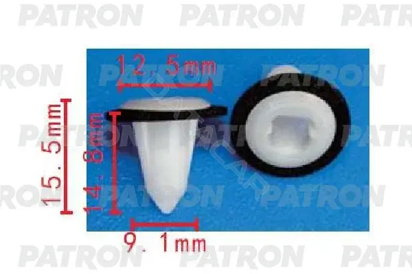 Клипсы, фиксаторы, зажимы PATRON P37-1657