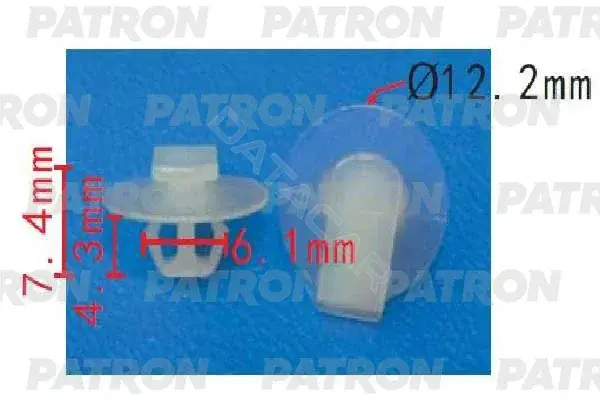 Клипсы, фиксаторы, зажимы PATRON P37-1679