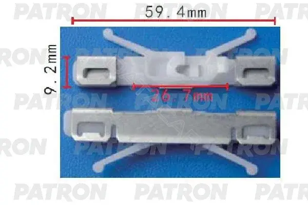 Клипсы, фиксаторы, зажимы PATRON P37-1688