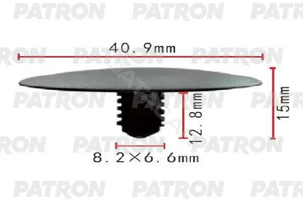 Клипсы, фиксаторы, зажимы PATRON P37-1740