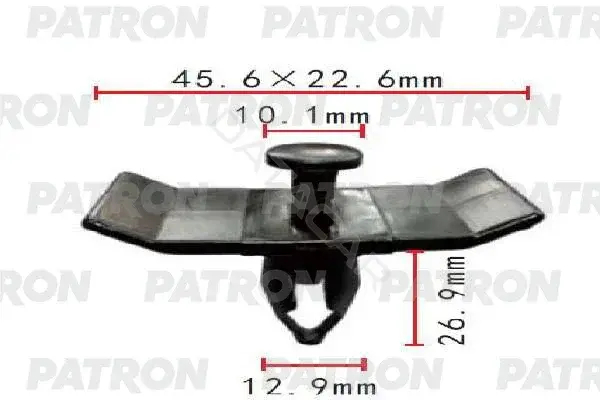 Клипсы, фиксаторы, зажимы PATRON P37-1748