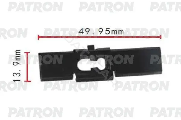 Клипсы, фиксаторы, зажимы PATRON P37-1771