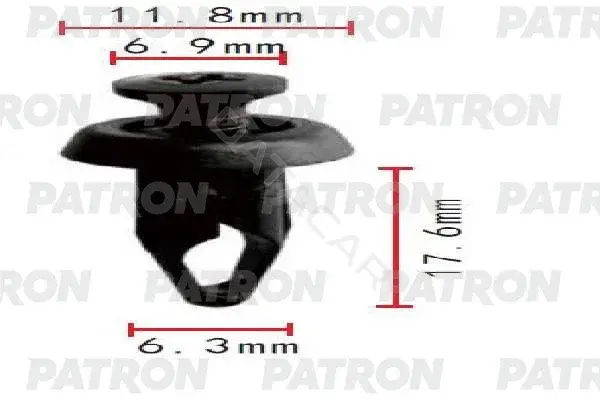 Клипсы, фиксаторы, зажимы PATRON P37-1791