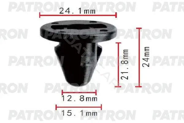 Клипсы, фиксаторы, зажимы PATRON P37-1798