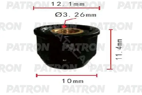 Клипсы, фиксаторы, зажимы PATRON P37-1799