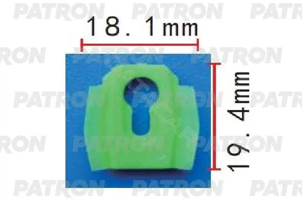 Клипсы, фиксаторы, зажимы PATRON P37-1813