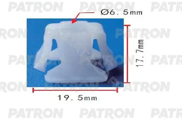 Клипсы, фиксаторы, зажимы PATRON P37-1816