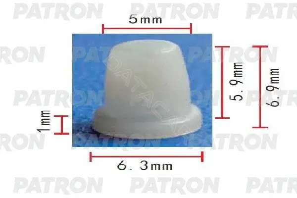 Клипсы, фиксаторы, зажимы PATRON P37-1826