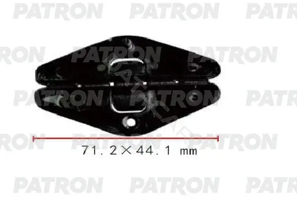 Клипсы, фиксаторы, зажимы PATRON P37-1846
