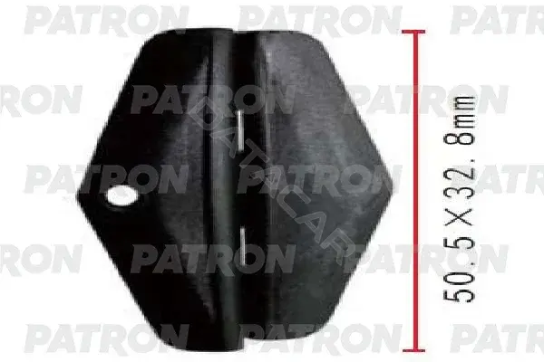 Клипсы, фиксаторы, зажимы PATRON P37-1847