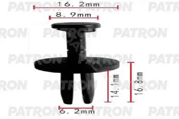 Клипсы, фиксаторы, зажимы PATRON P37-1850