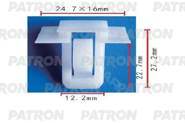 Клипсы, фиксаторы, зажимы PATRON P37-1859