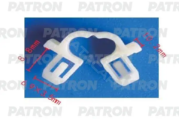 Клипсы, фиксаторы, зажимы PATRON P37-1860