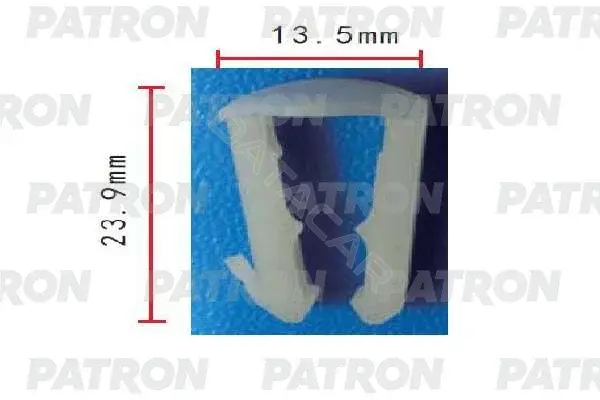 Клипсы, фиксаторы, зажимы PATRON P37-1865