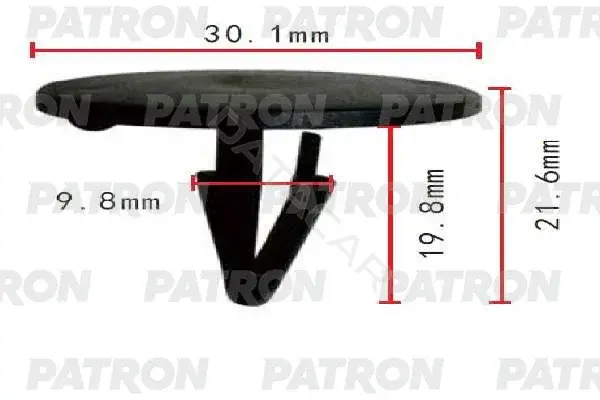 Клипсы, фиксаторы, зажимы PATRON P37-1883