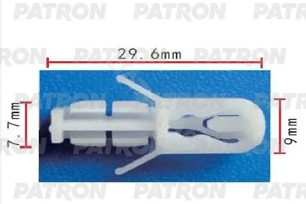 Клипсы, фиксаторы, зажимы PATRON P37-1885