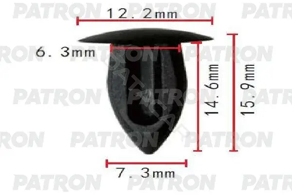 Клипсы, фиксаторы, зажимы PATRON P37-1917