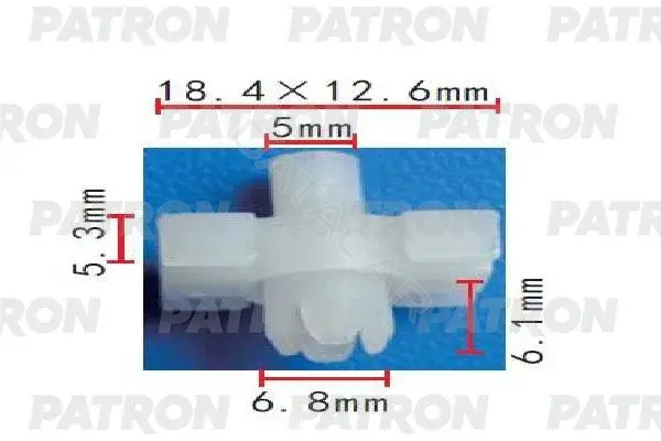 Клипсы, фиксаторы, зажимы PATRON P37-1922