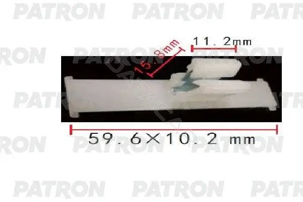 Клипсы, фиксаторы, зажимы PATRON P37-1949