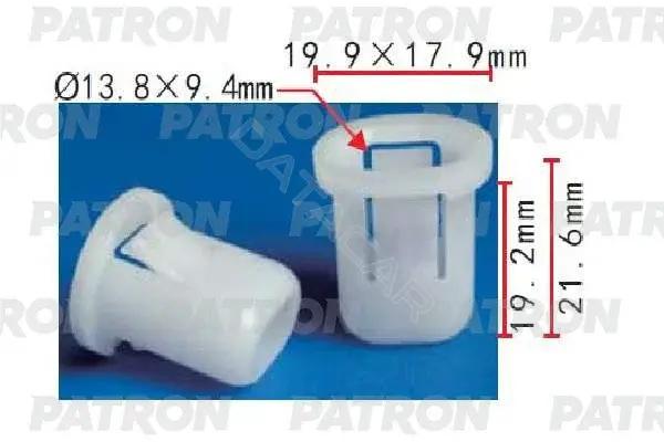 Клипсы, фиксаторы, зажимы PATRON P37-1990