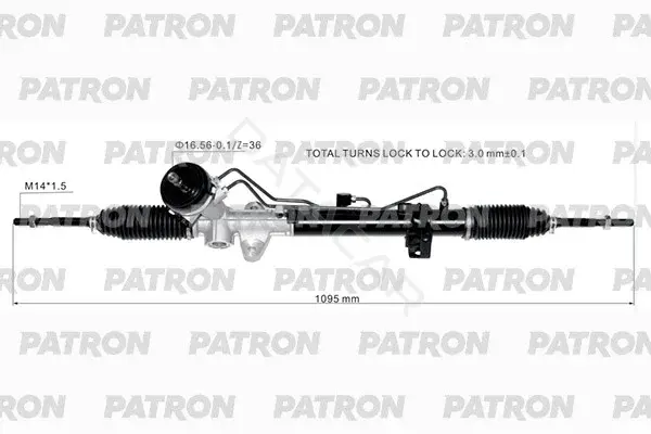 Рулевая рейка PATRON PSG1054