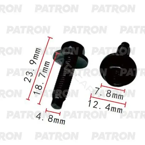 Клипсы, фиксаторы, зажимы PATRON P37-2200