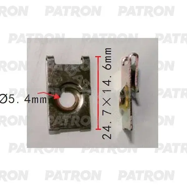 Клипсы, фиксаторы, зажимы PATRON P37-2169