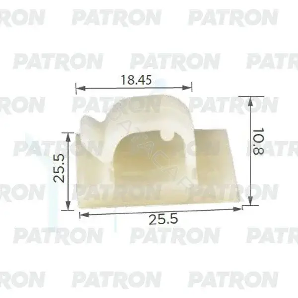 Клипсы, фиксаторы, зажимы PATRON P37-2024