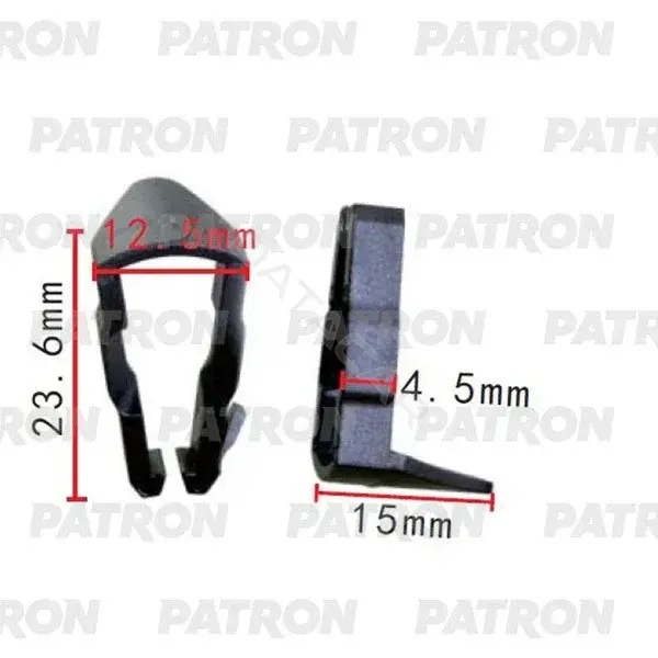 Клипсы, фиксаторы, зажимы PATRON P37-2137