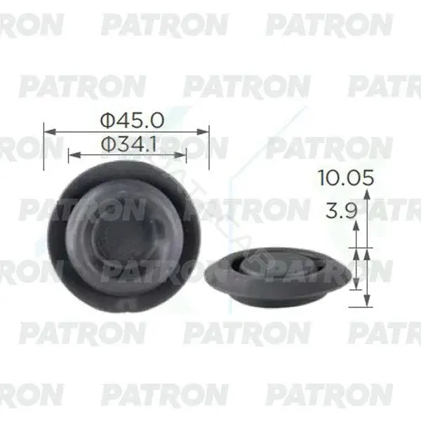 Заглушка крыши PATRON P37-2411