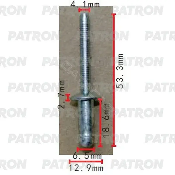 Клипсы, фиксаторы, зажимы PATRON P37-2269