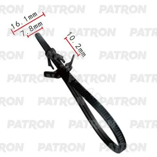 Клипсы, фиксаторы, зажимы PATRON P37-2080