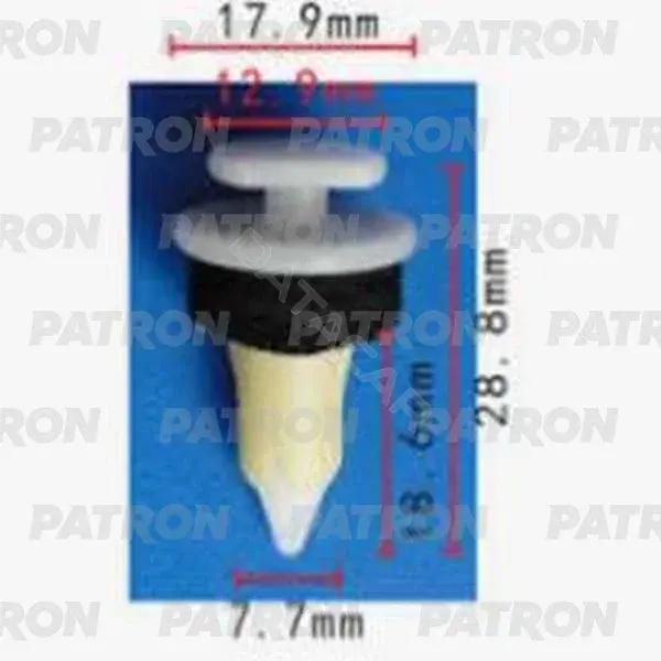 Клипсы, фиксаторы, зажимы PATRON P37-0153S