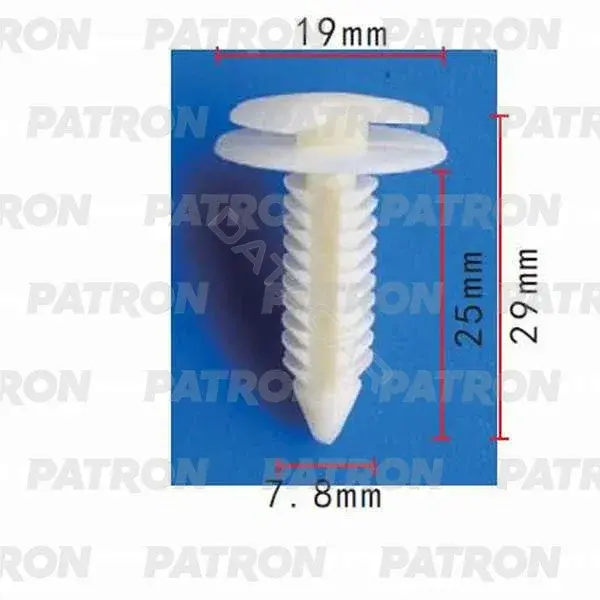 Клипсы, фиксаторы, зажимы PATRON P37-0395S
