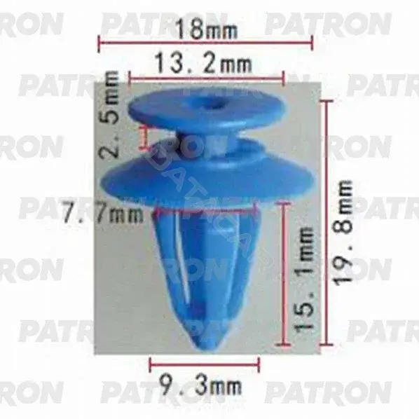 Клипсы, фиксаторы, зажимы PATRON P37-1014S