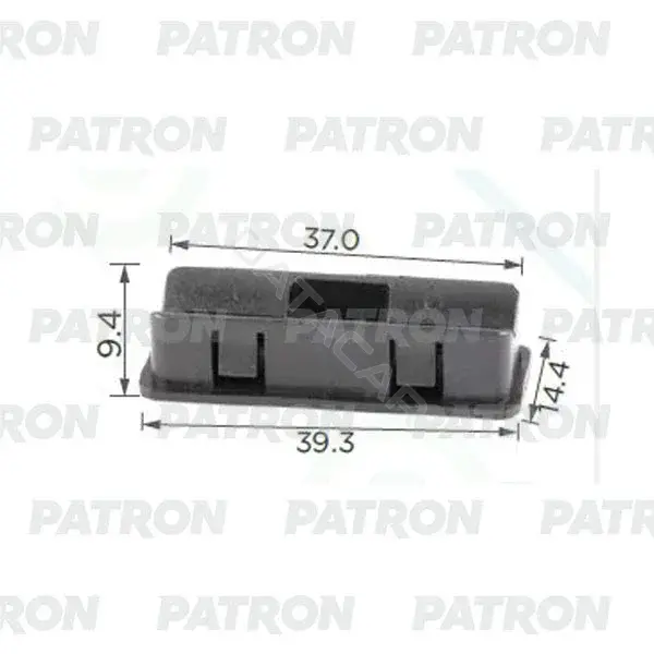 Клипсы, фиксаторы, зажимы PATRON P37-1212
