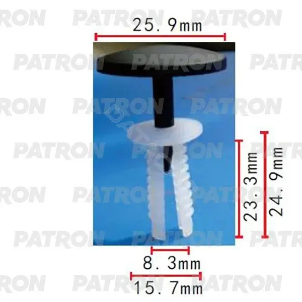 Клипсы, фиксаторы, зажимы PATRON P37-2040