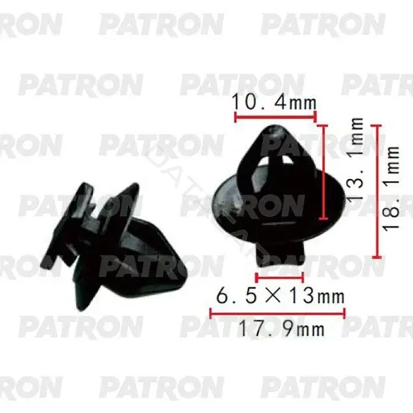 Клипсы, фиксаторы, зажимы PATRON P37-2090