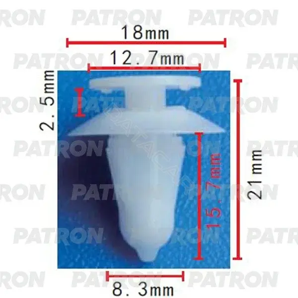 Клипсы, фиксаторы, зажимы PATRON P37-2091