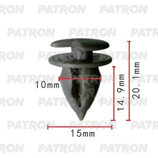 Клипсы, фиксаторы, зажимы PATRON P37-2092